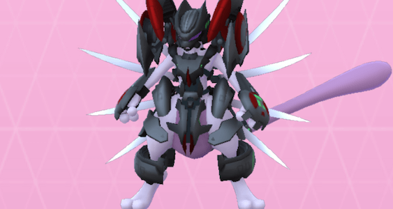 アーマードミュウツーの全体画像
