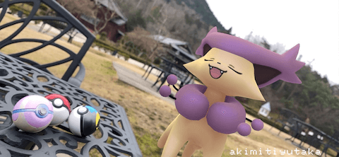 エネコロロのAR画像