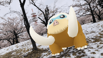 マンムーのAR画像