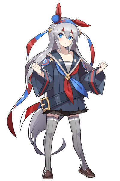 タマモクロスの原案イラスト