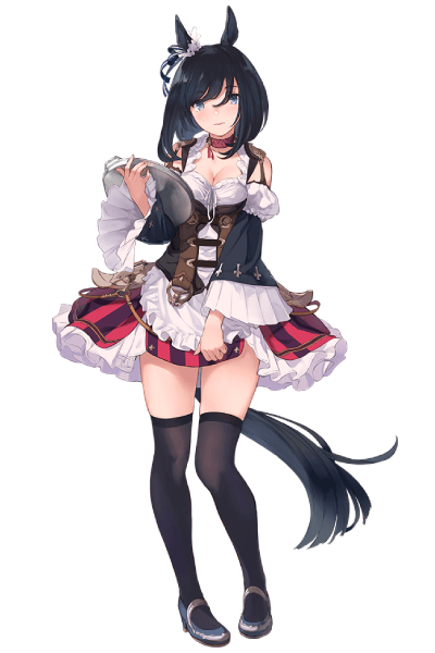 エイシンフラッシュの原案イラスト