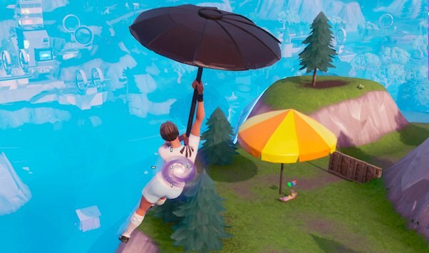 フォートナイト 複数のマッチで巨大なビーチパラソルで跳ねる 14日間の夏 Fortnite ゲームウィズ Gamewith