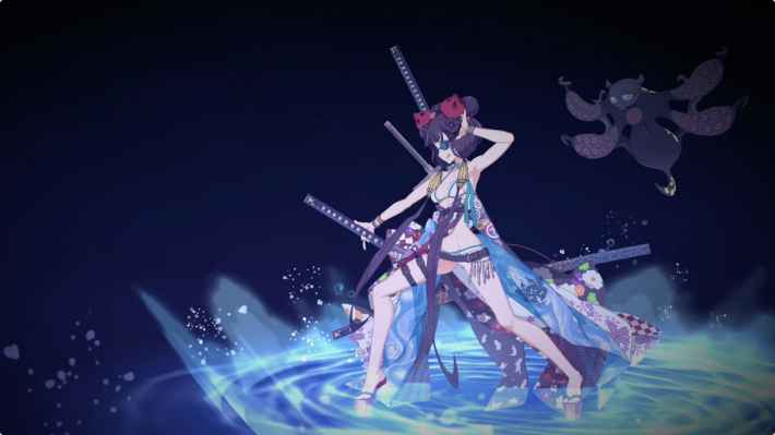 水着北斎のレア宝具演出