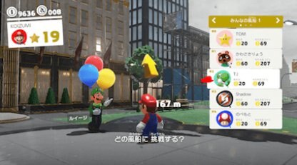 スーパーマリオ オデッセイの画像