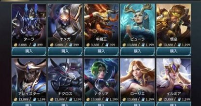 優先して買っておきたいヒーローのイメージ