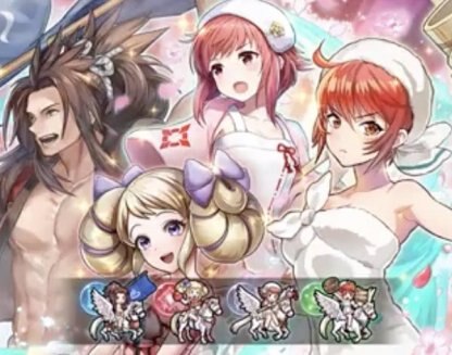 温泉超英雄ガチャのイラスト