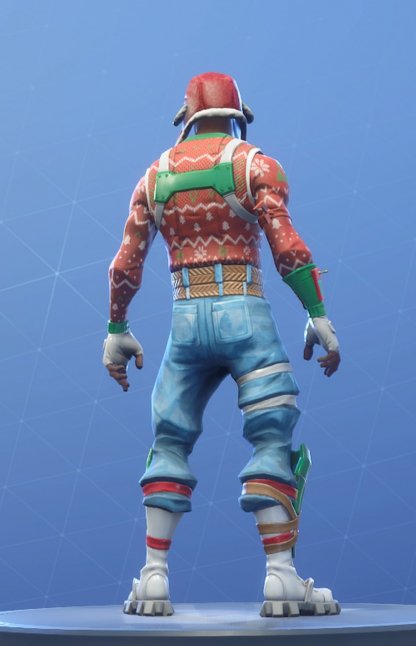クリスマスレンジャー背面