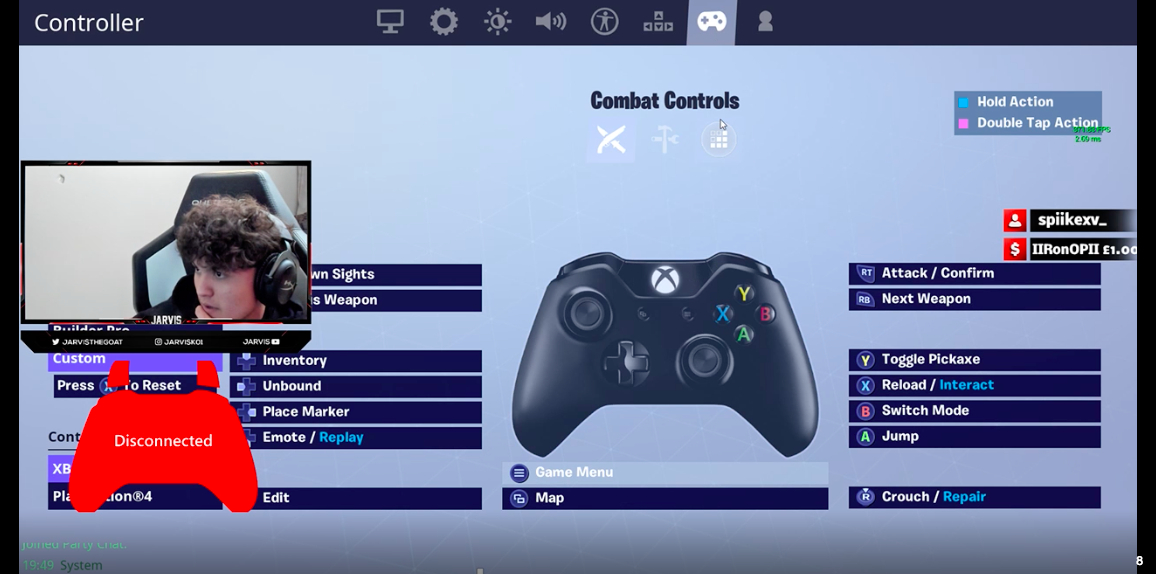 フォートナイト Xboxトッププレイヤー Liljarvis の設定を大公開 Fortnite ゲームウィズ Gamewith